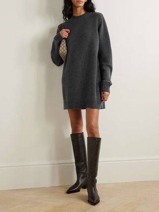 Maxime Knit Mini Sweater Dress