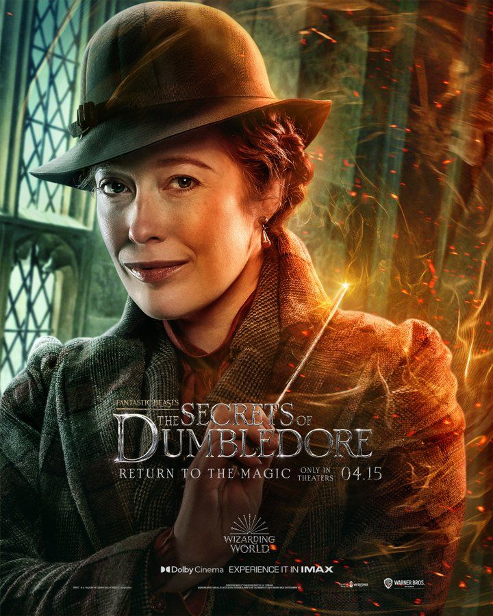 Fantastic Beasts: The Secrets of Dumbledore character poster