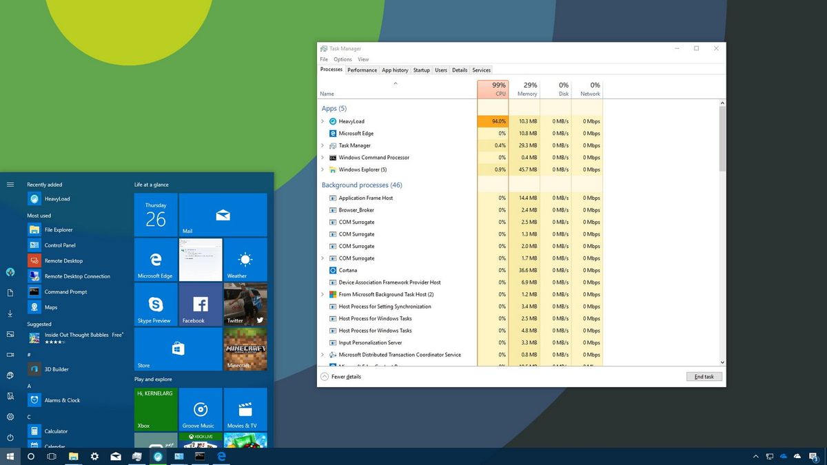 how to end tasks in task manager