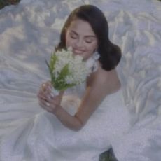 Selena Gomez swapped her wedding ceremony dress for a second, sheer lace gown during the reception