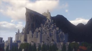 Minecraft server middle-earth recreation