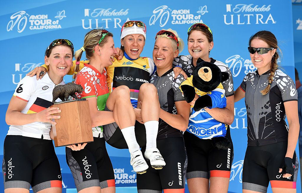 Trixi Worrack wins 2015 Tour of California Women's Race