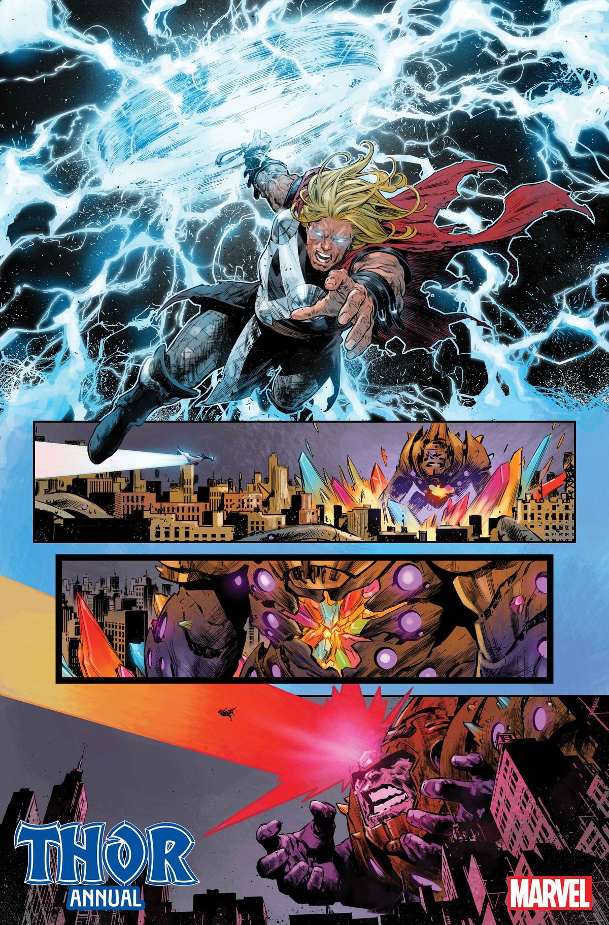 Pages from Thor Annual #1.
