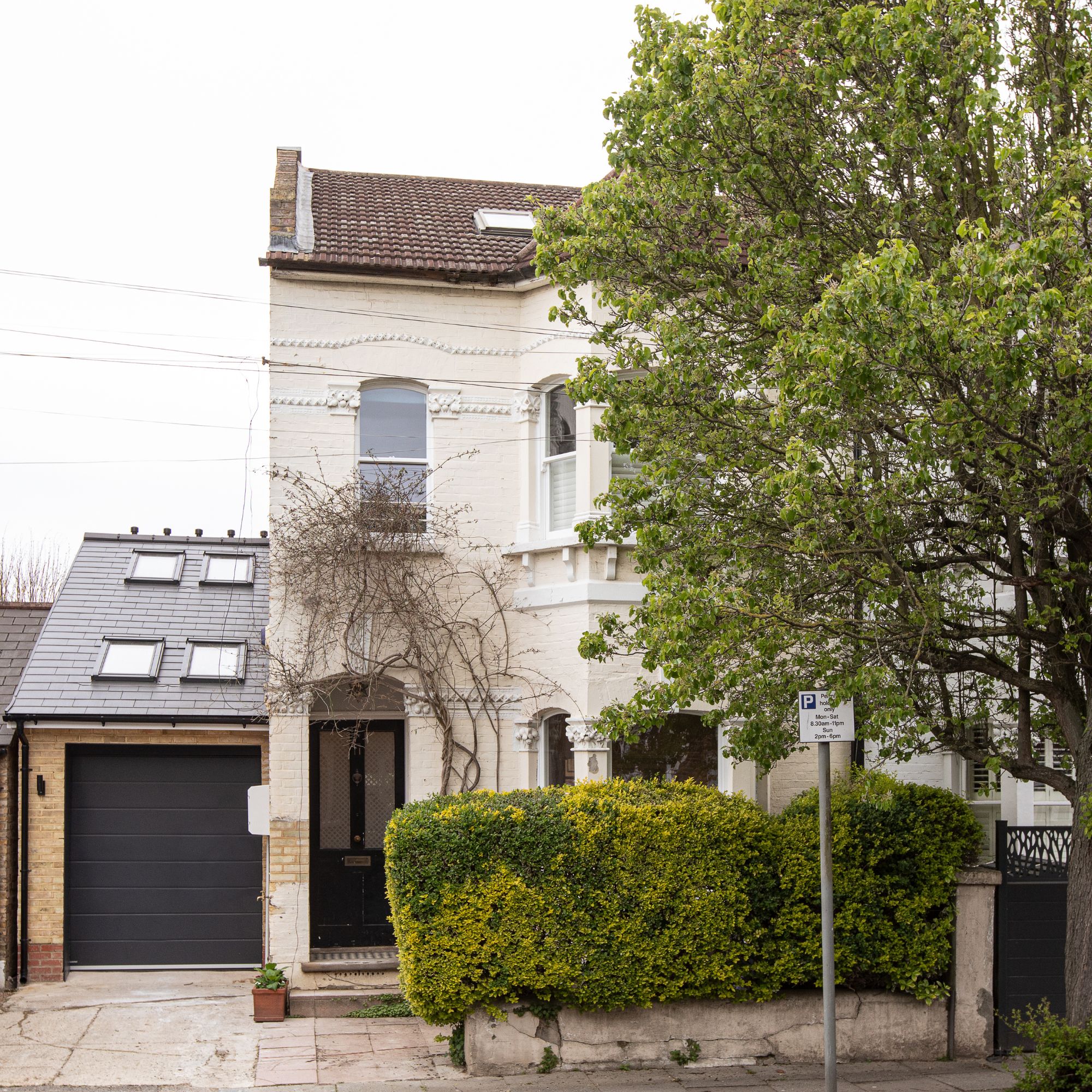 Exterior of garage conversion by Resi