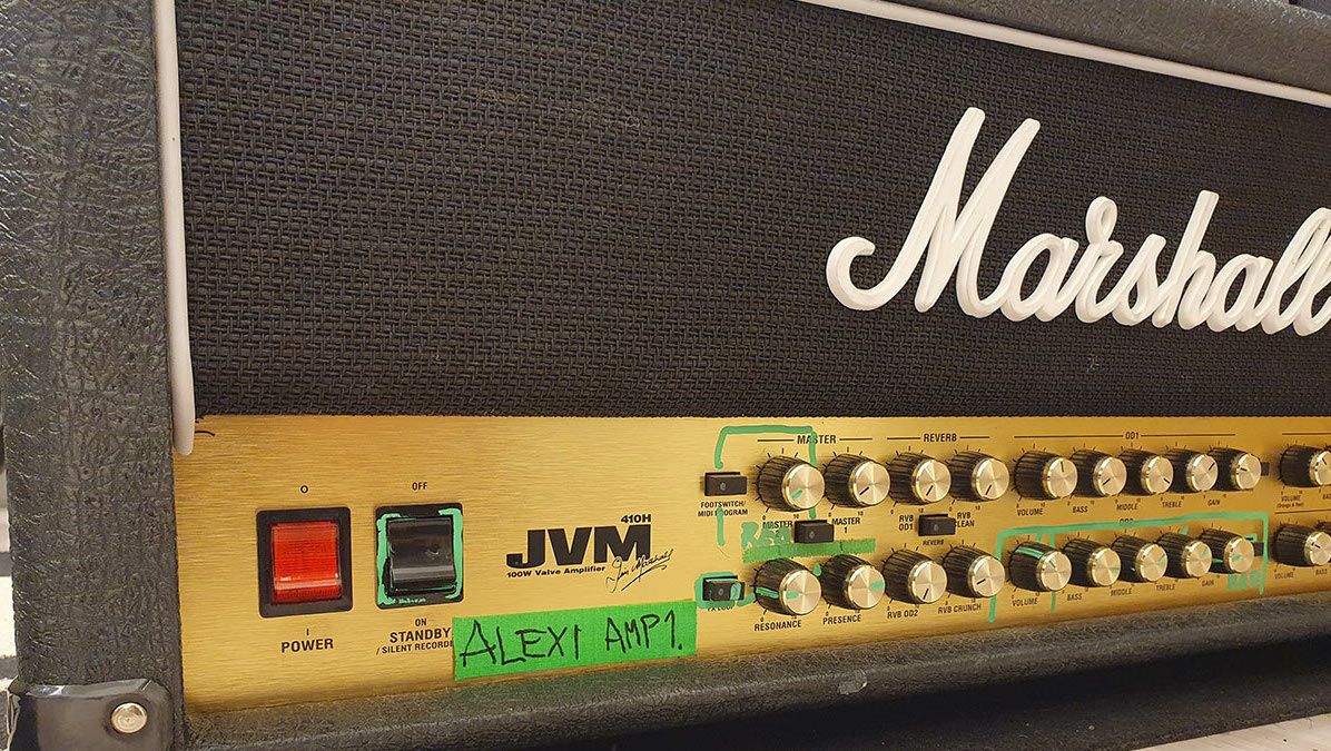 Musamaailma is auctioning Alexi Laiho amps and gear