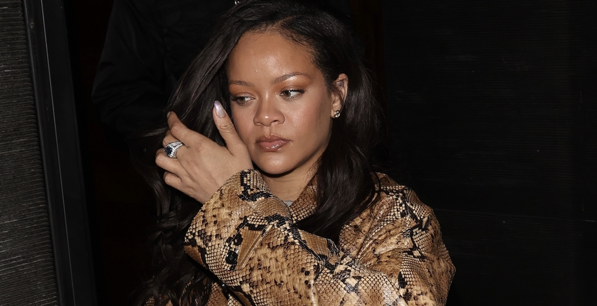 Rihanna is spotted at Nobu in Los Angeles, enjoying a night out to celebrate her cousin’s birthday on Feb. 5. 