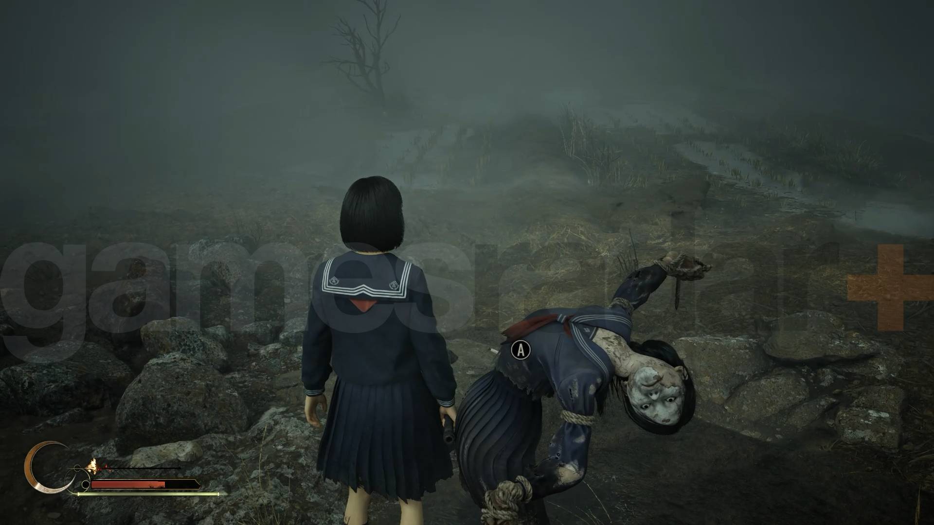 silent Hill f Scarecrow 3 never looked at me the way he looked at you