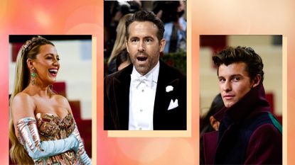 Blake Lively, Ryan Reynolds and Shawn Mendes attending the Met Gala 2022