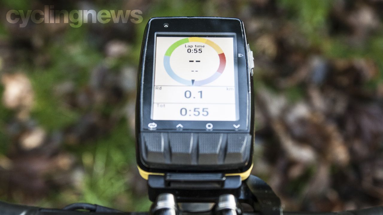 Tadej Pogačar's Stage Dash M50 cycling computer