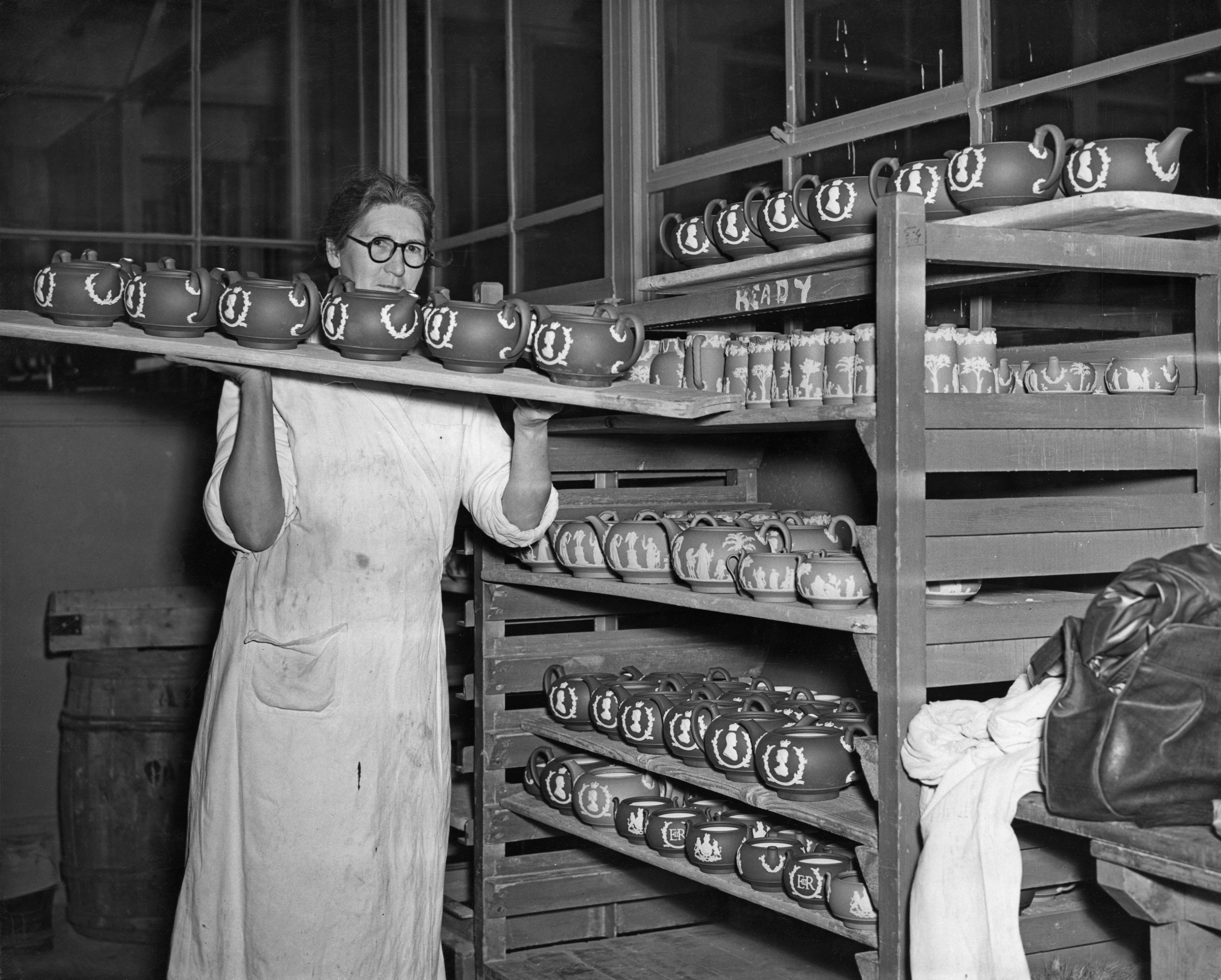 The Wedgwood factory in Barlaston
