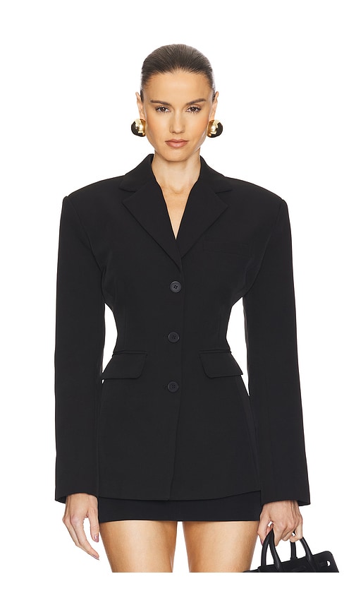 Recycled Twill S Curve Jacket