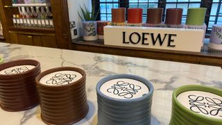 loewe scented candles in store