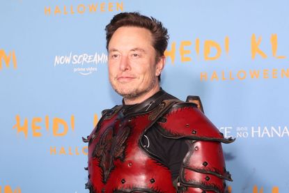 Elon Musk at Heidi Klum's 2022 Halloween party