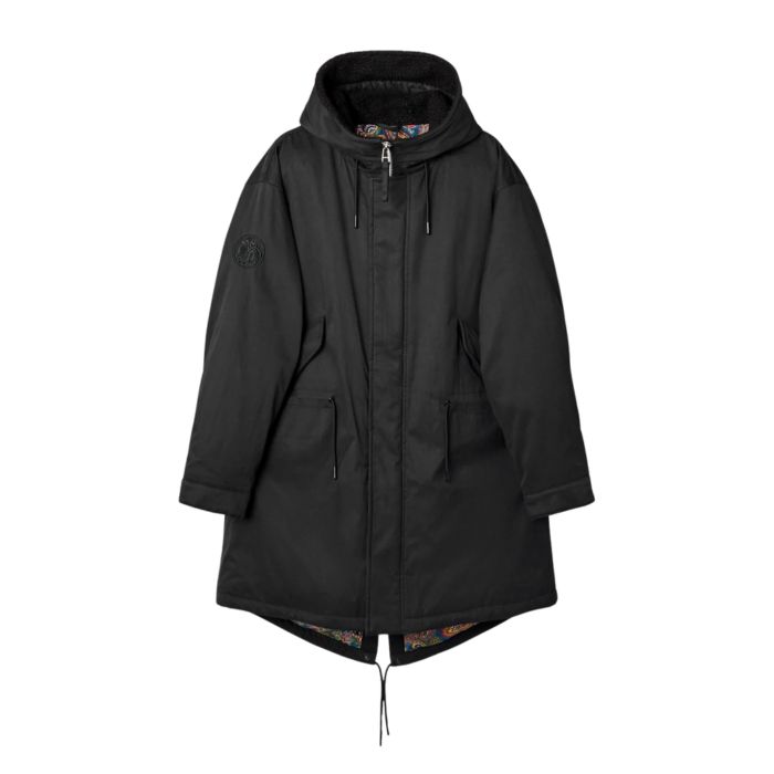 Pretty Green Store, Black Portland Parka