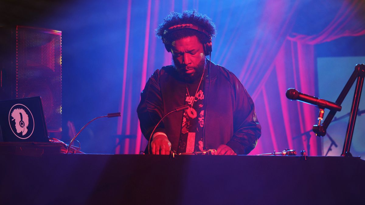 Questlove performs DJ set at Rolling Stones secret Hackney Diamonds gig in New York