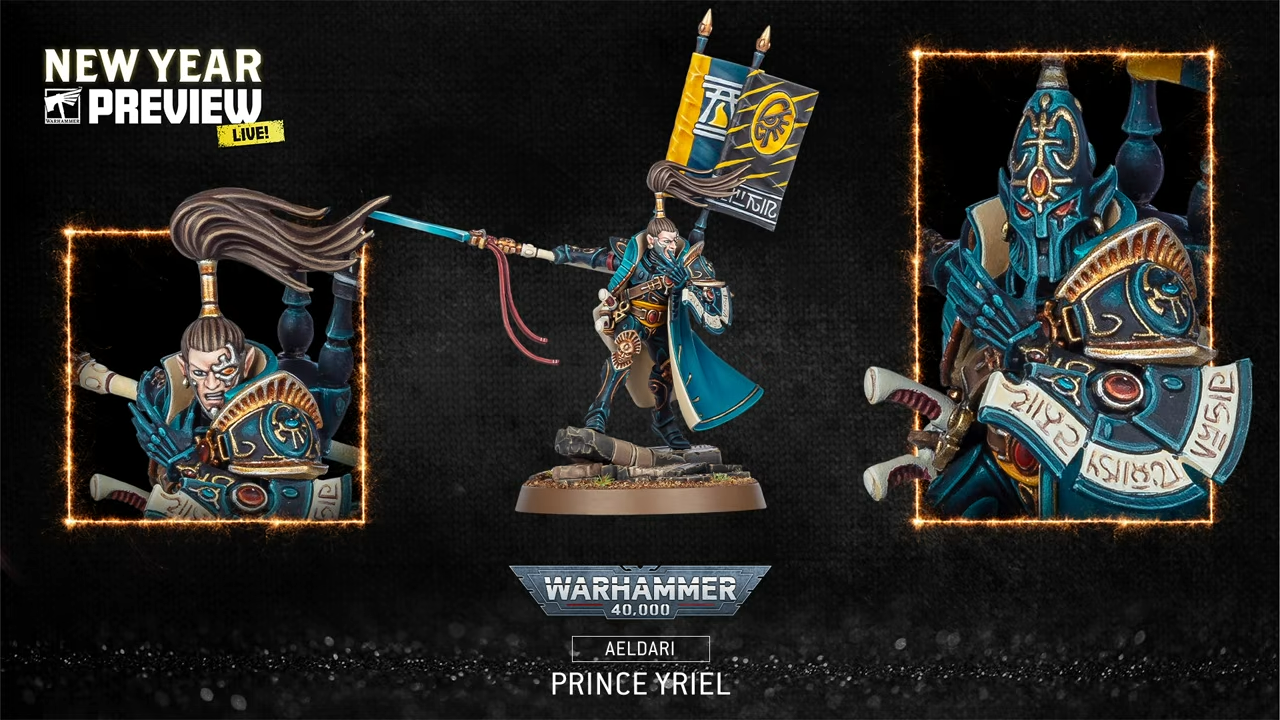 Warhammer 40,000 Aeldari miniatures 