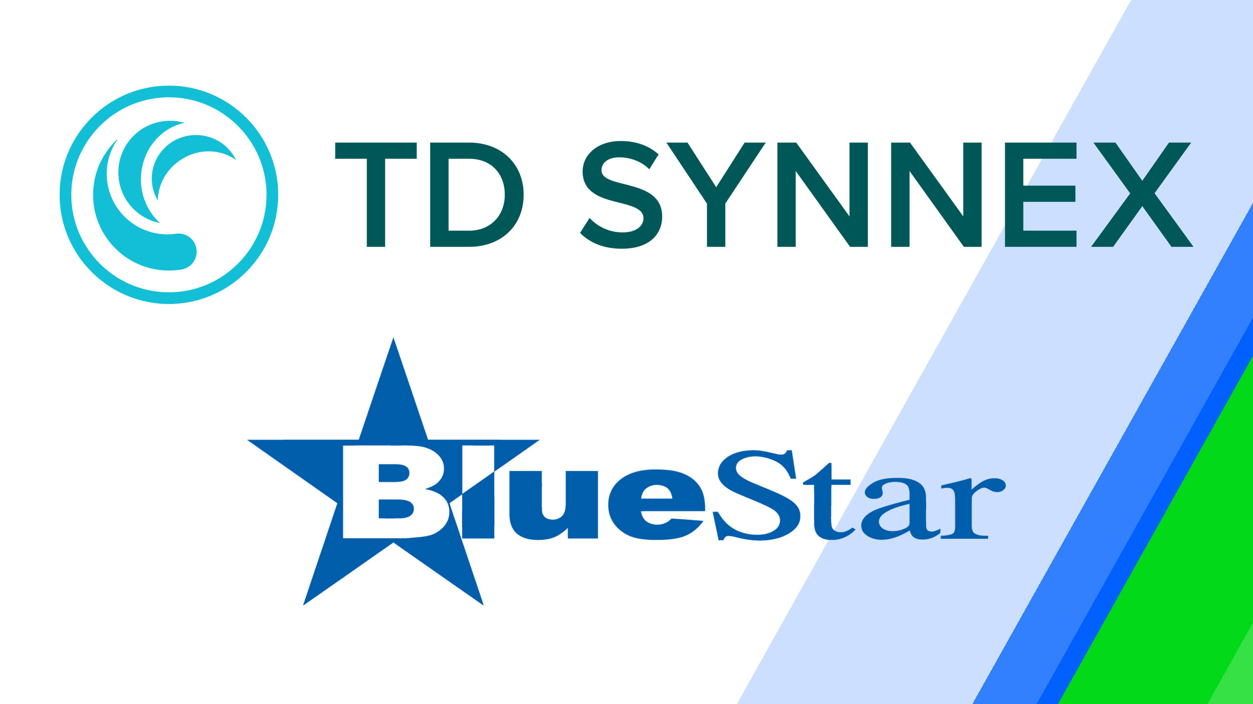 TD SYNNEX and BlueStar Logos