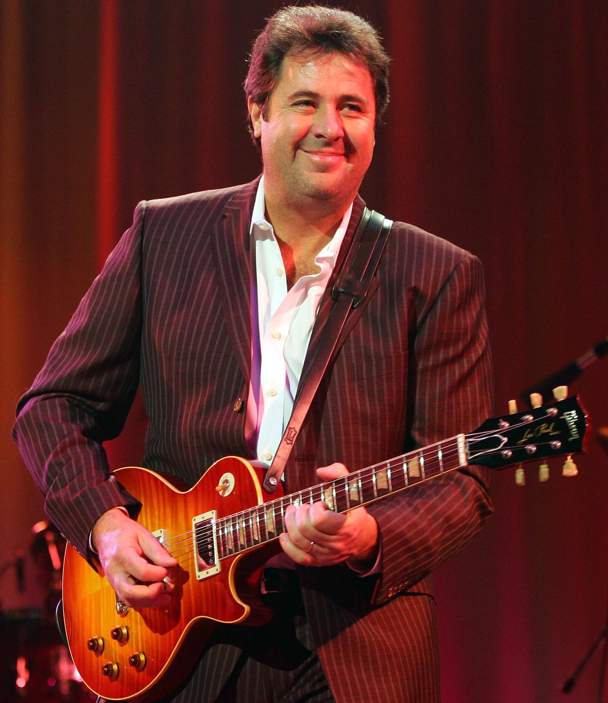 Vince Gill performs onstage at the Las Vegas Hilton on December 9, 2006