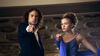 Heath Ledger and Julia Stiles