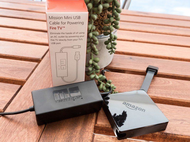 Mission Cables USB Power Cable for Fire TV
