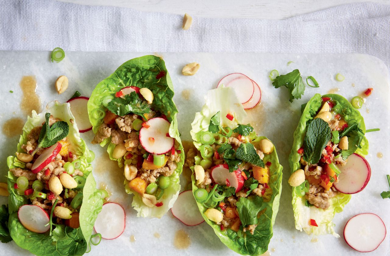 Pork lettuce wraps recipe