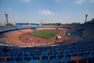 General view of the Cairo International Stadium on 17th June, 2019 in Cairo, Egypt.