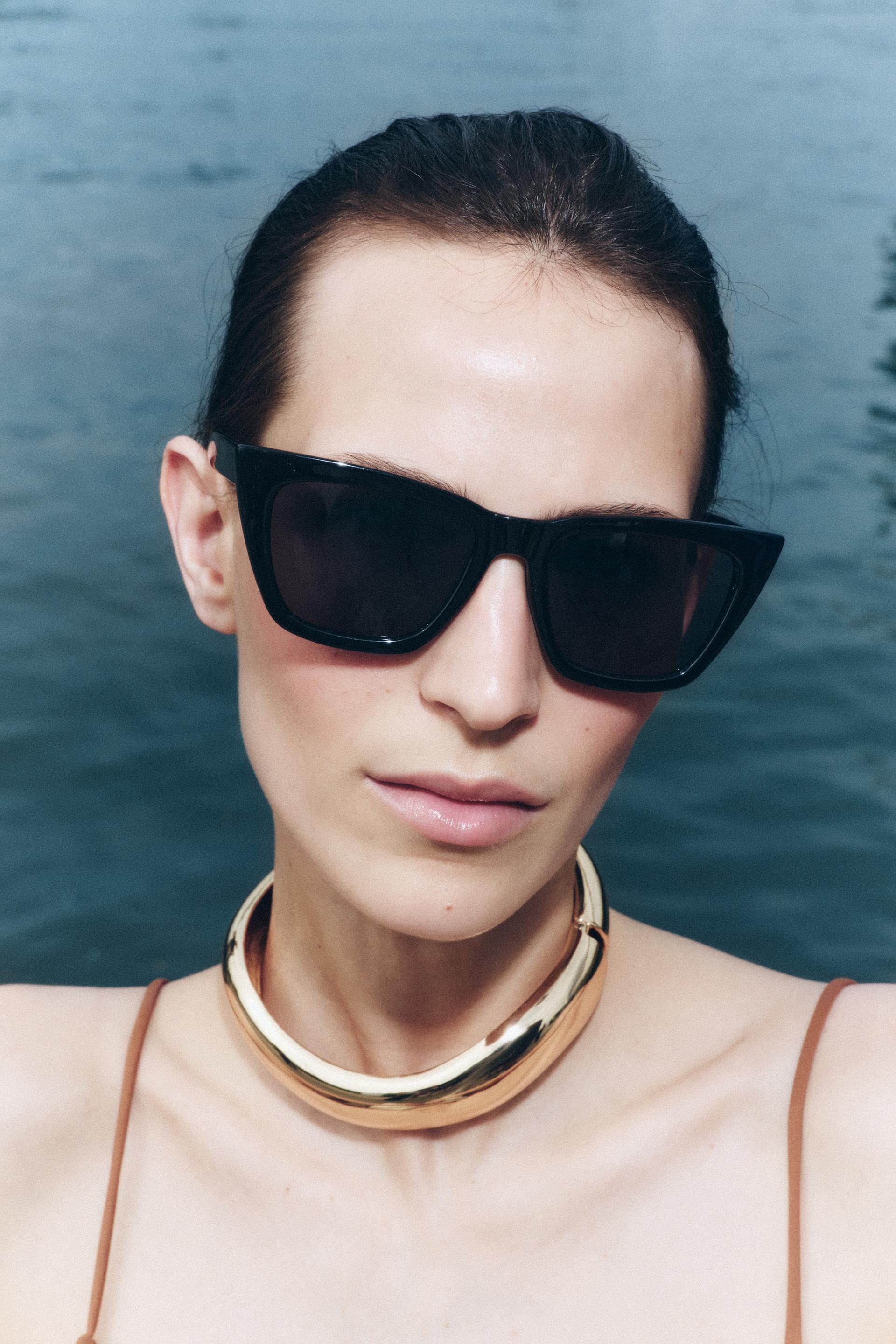 Acetate Cat Eye Sunglasses