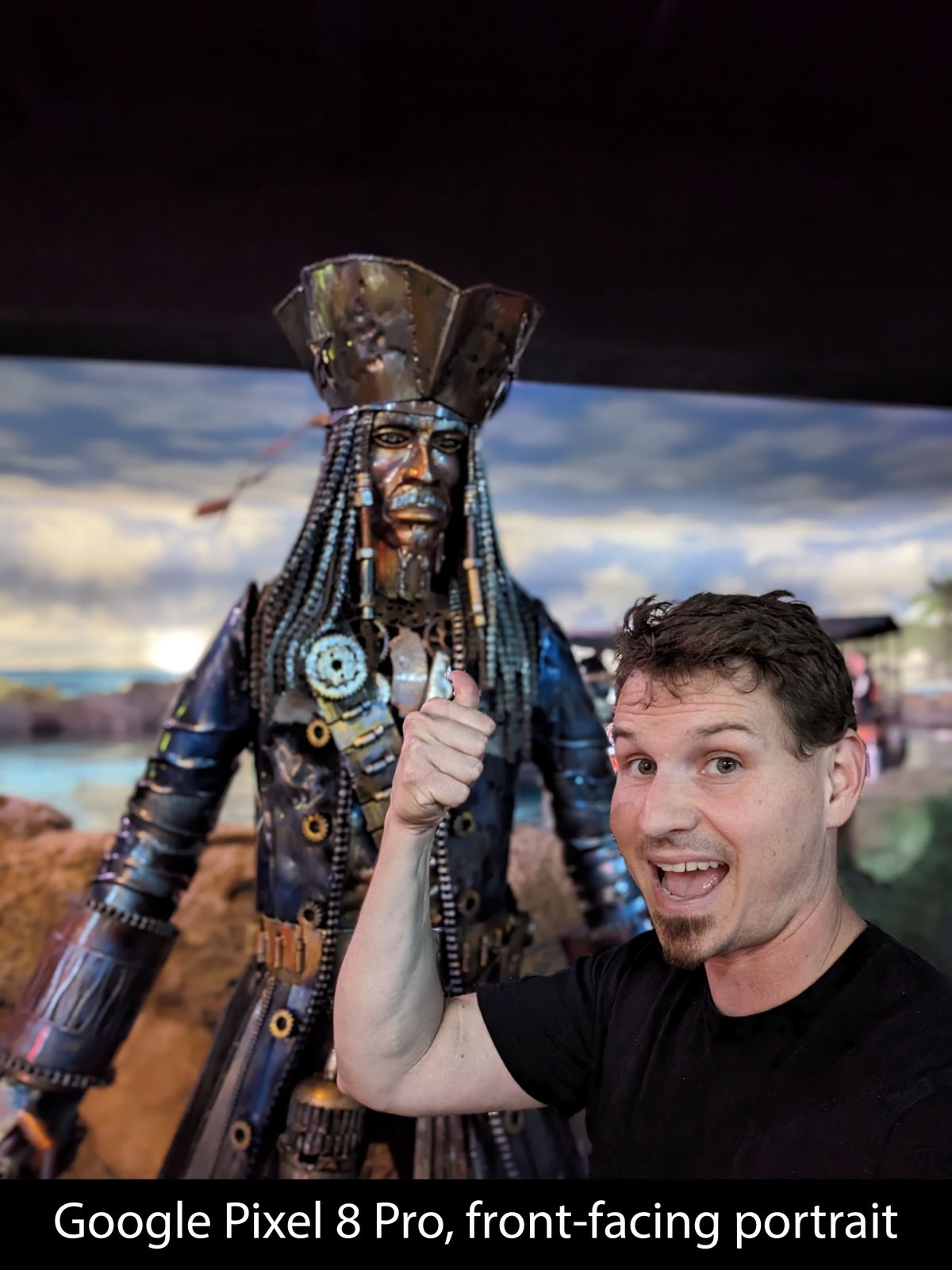 Camera samples from the Google Pixel 8 Pro's front-facing camera