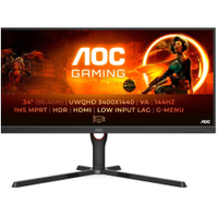 AOC Gaming 34" 21:9 ultrawide monitor|