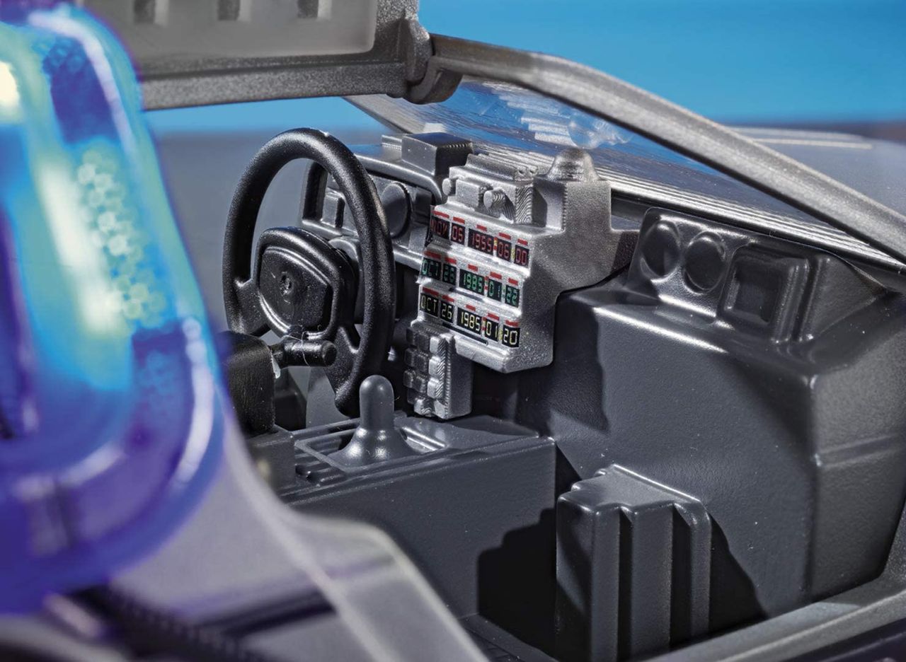 Playmobil's Back to the Future DeLorean set.