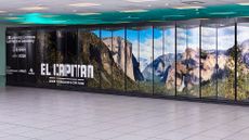 An image of the El Capitan supercomputer