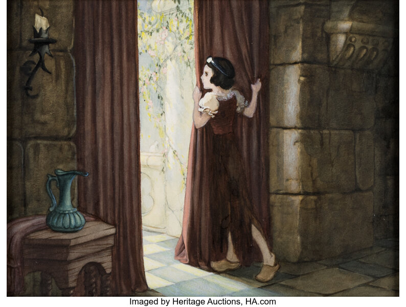 Disney concept art from Snow White