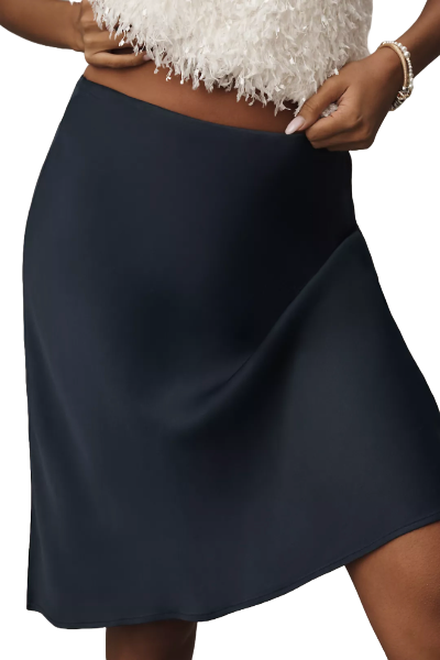 Anthropologie, The Tilda Knee-Length Slip Skirt