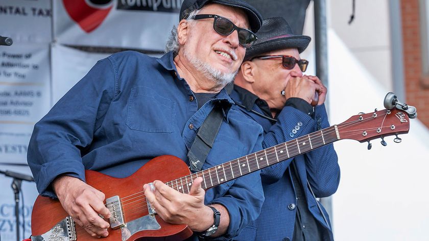 COLORADO SPRINGS, COLORADO - OCTOBER 01: Bob Margolin and Al Chesis performed at the 2nd Blues on the Mesa festival at Gold Hill Mesa in Colorado Springs, Colorado Springs on October 01, 2022. (Photo by Larry Hulst/Michael Ochs Archives/Getty Images)
