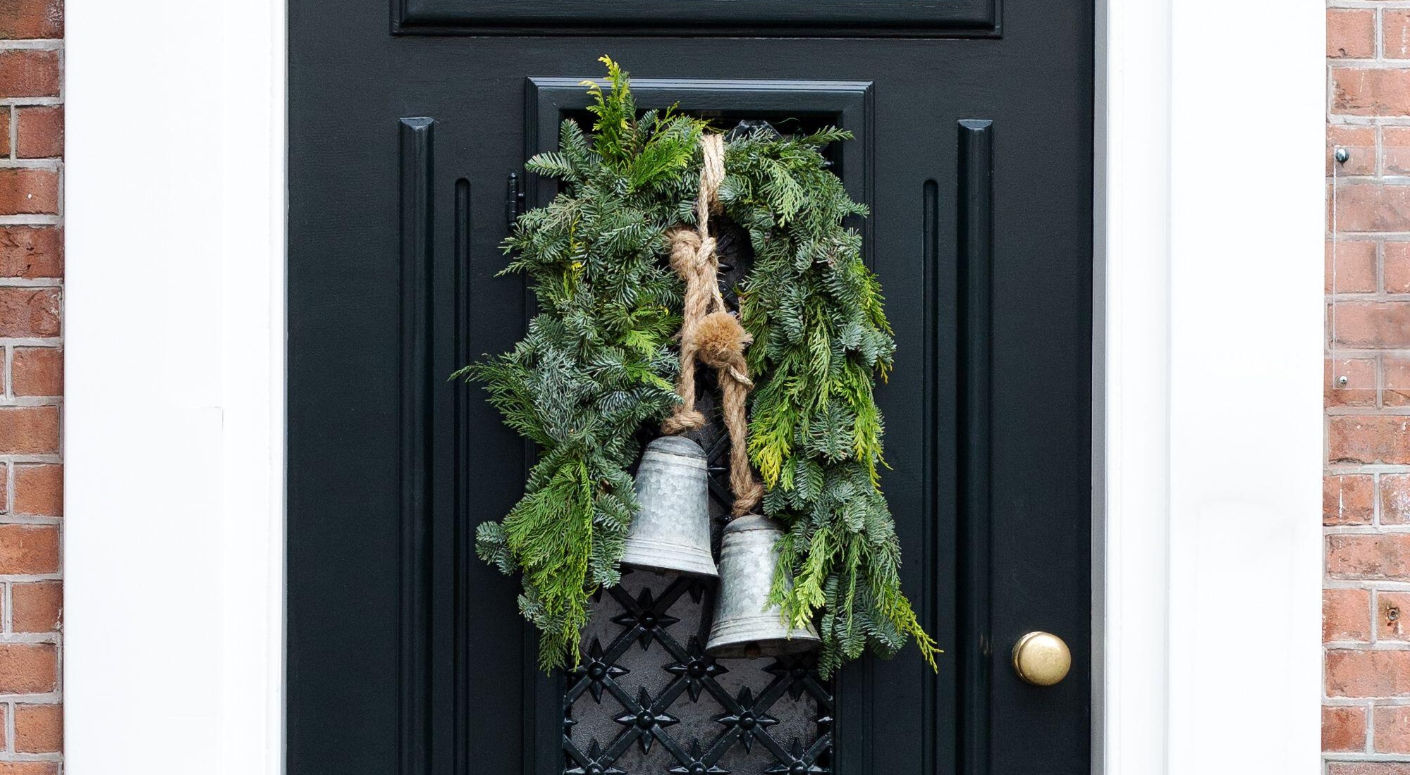 Christmas door decoration