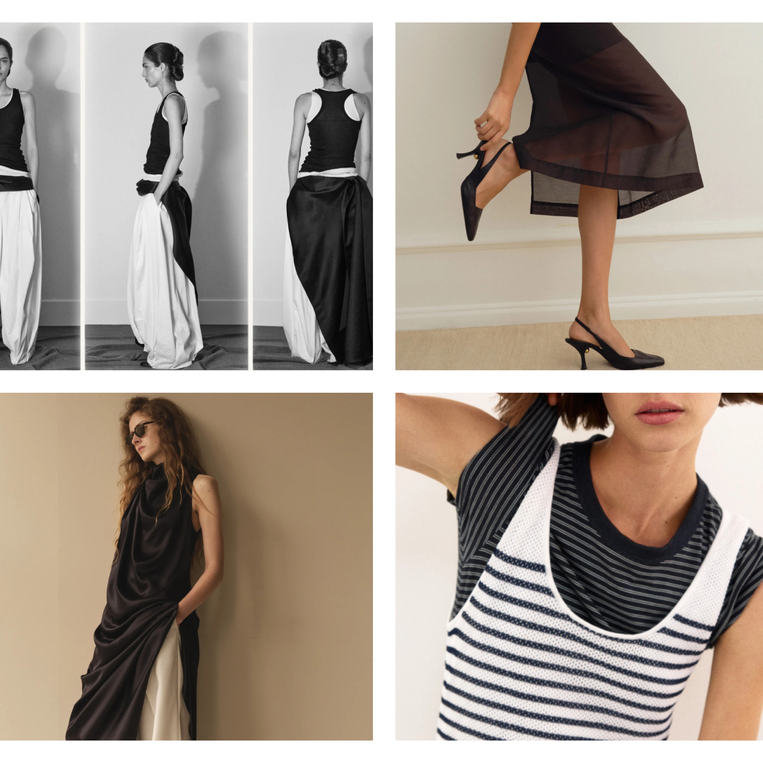 summer 2026 layering tricks at The Row, By Malene Birger, Heirlome, and Rag &amp; Bone Pre-Fall 2026