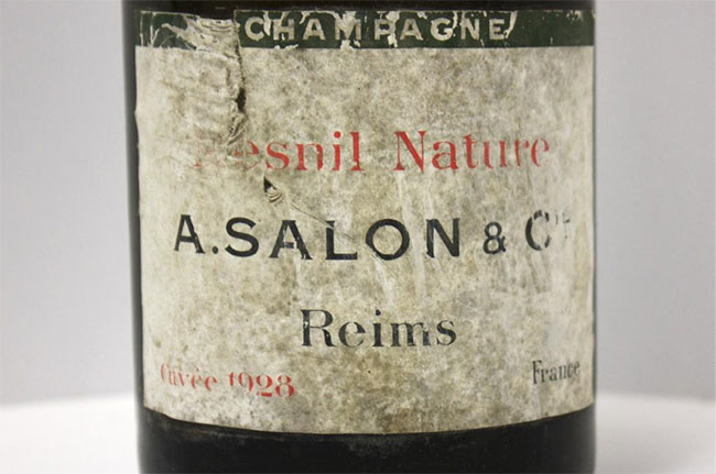 Salon Le Mesnil Nature, Champagne 1928, Rudy Kurniawan wines