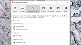 ExpressVPN Threat Manager on Windows