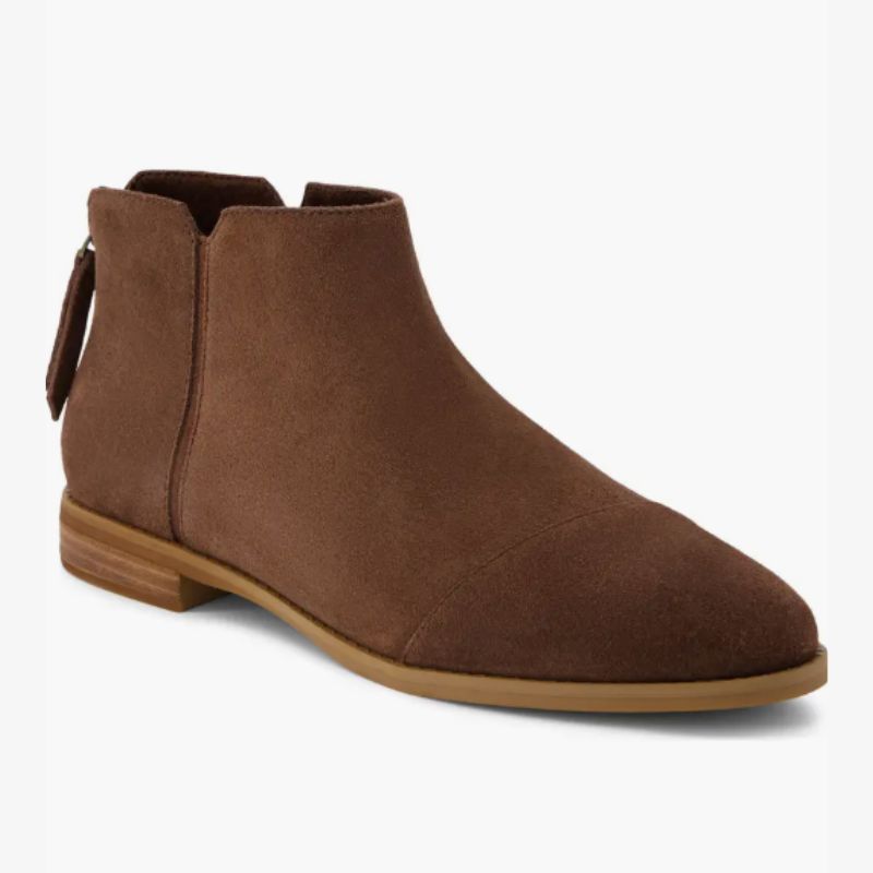 TOMS brown suede Rylie Boot