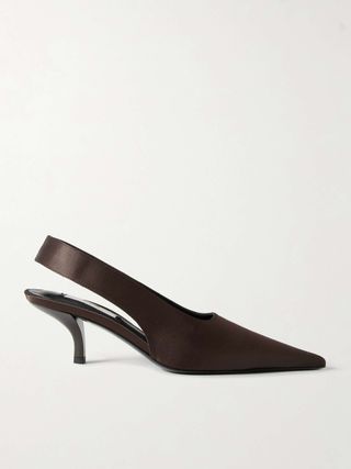 TOTEME Satin Slingback Pumps