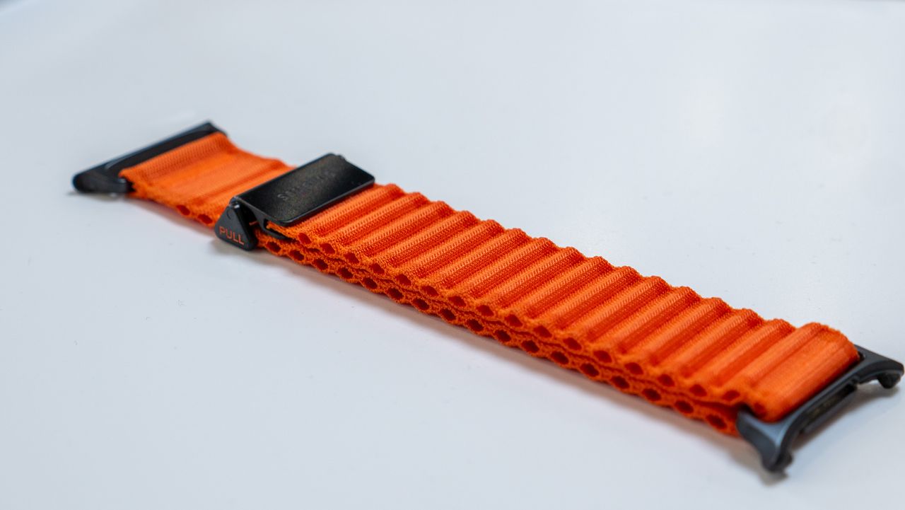 The Samsung Galaxy Watch Ultra's new quick release band system and accompanying bands
