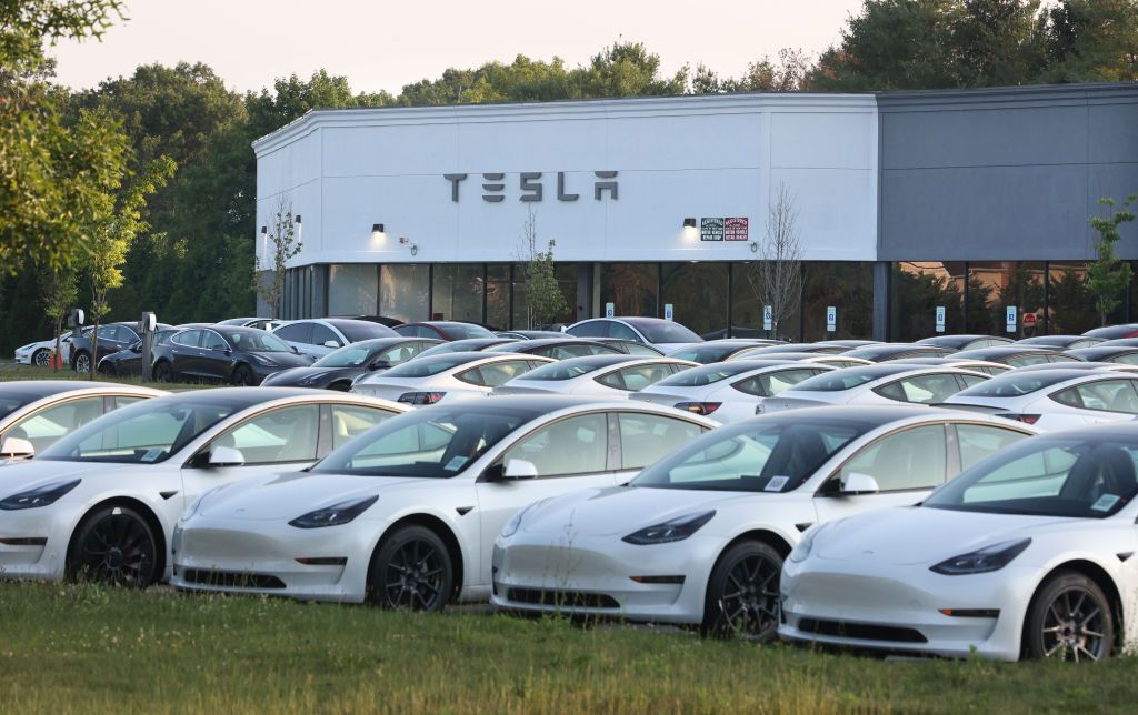 Tesla showroom