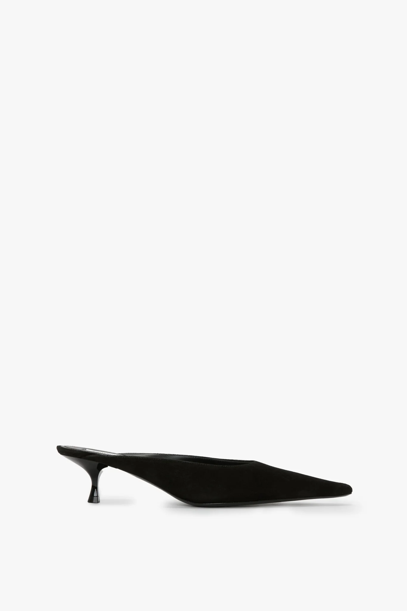Victoria Beckham, Sloan Mule In Black Suede