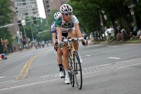 Rushlee Buchanan (Colavita Forno D'Asolo) leading a break.