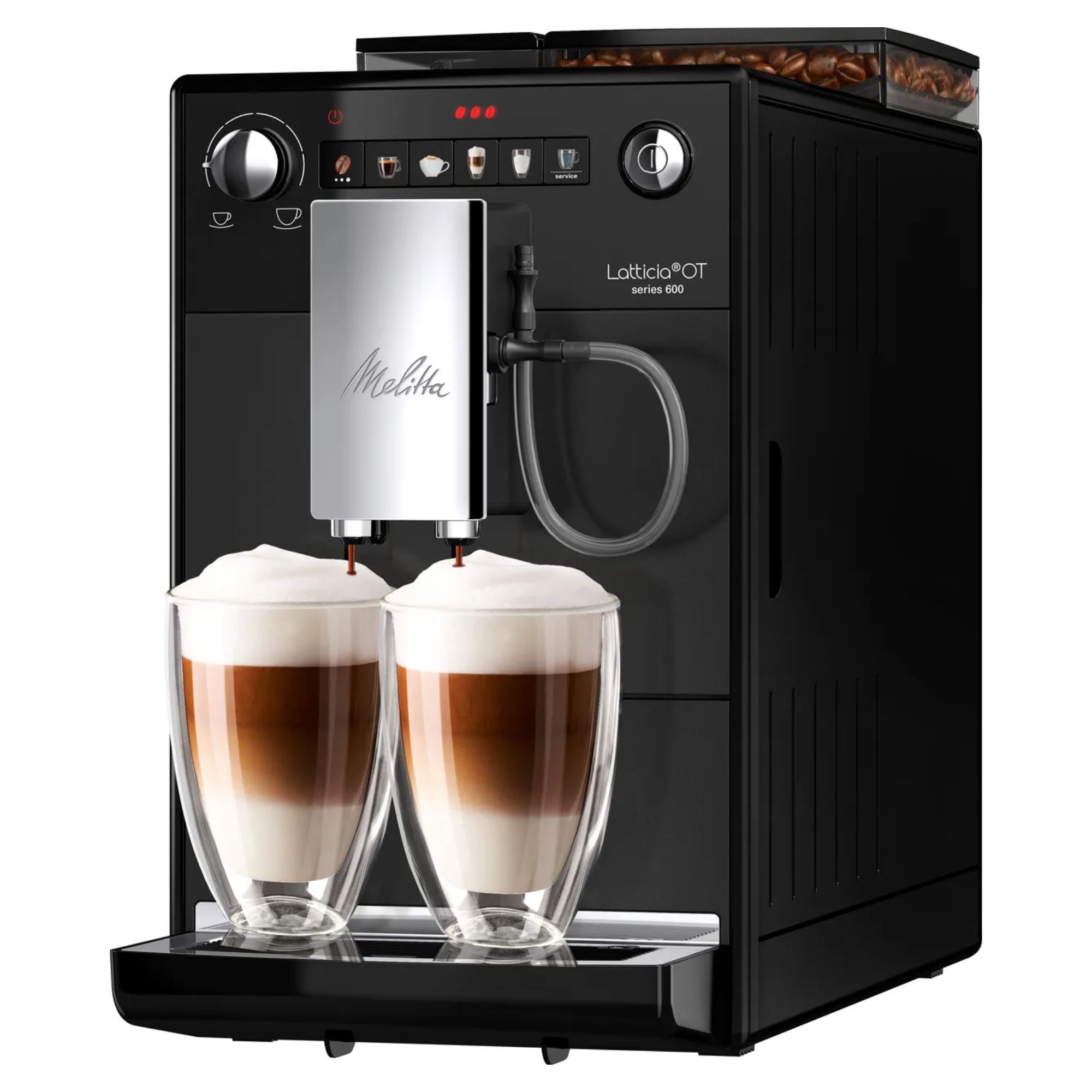 Melitta Latticia OT Bean-to-Cup Coffee Machine transparent