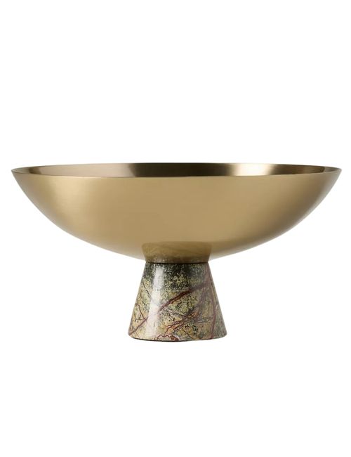 Cassia Marble & Steel Vessel