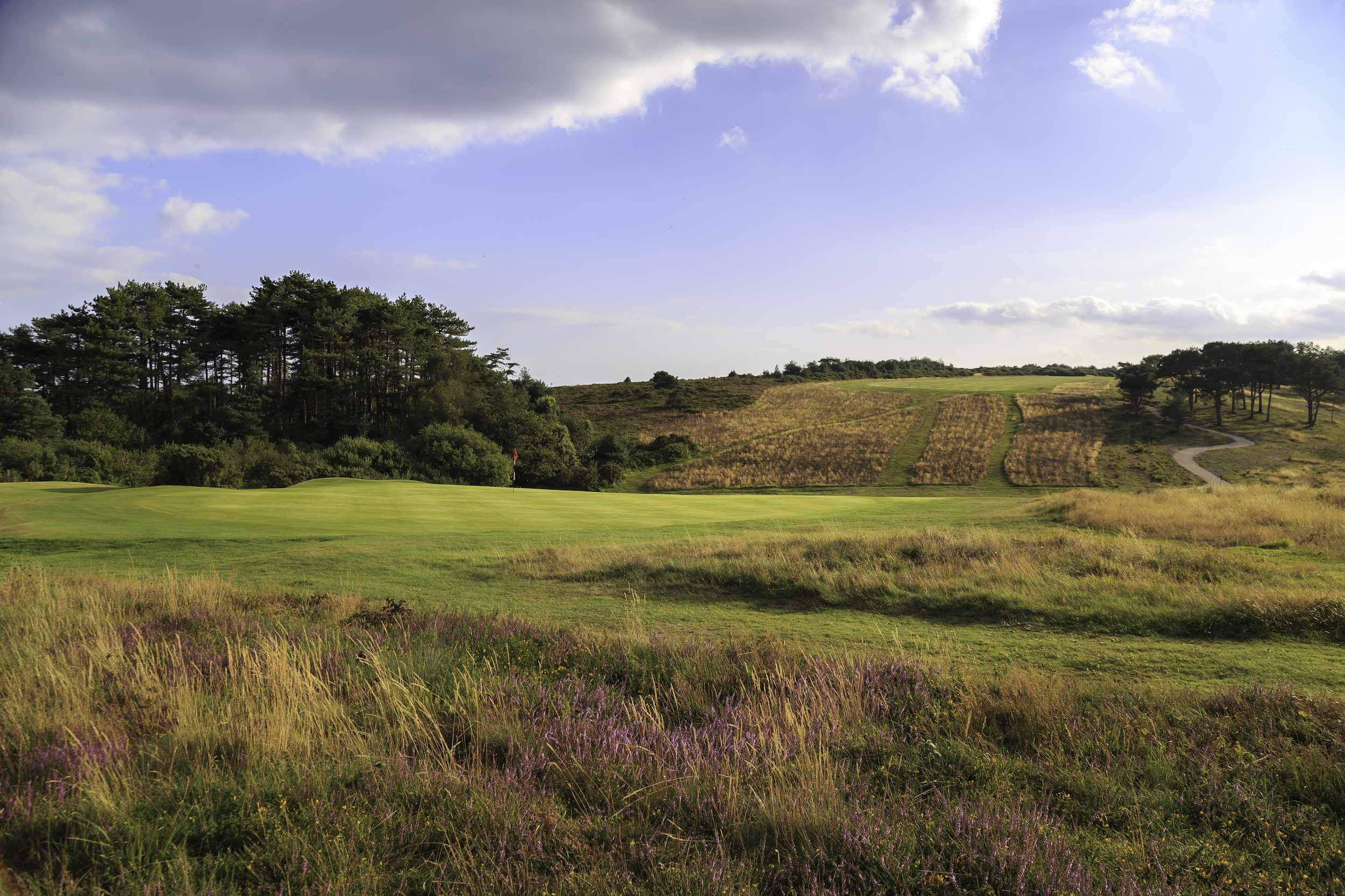 The 17th hole at East Devon Golf Club