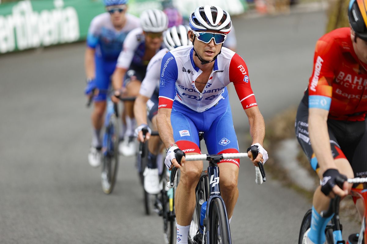 Vuelta Espana 2022 - 77th edition - 5th stage - Irun - Bilbao 187,2 km - 24/08/2022 - Rudy Molard (FRA - Groupama - FDJ) - photo Luis Angel Gomez/SprintCyclingAgency&Acirc;&copy;2022