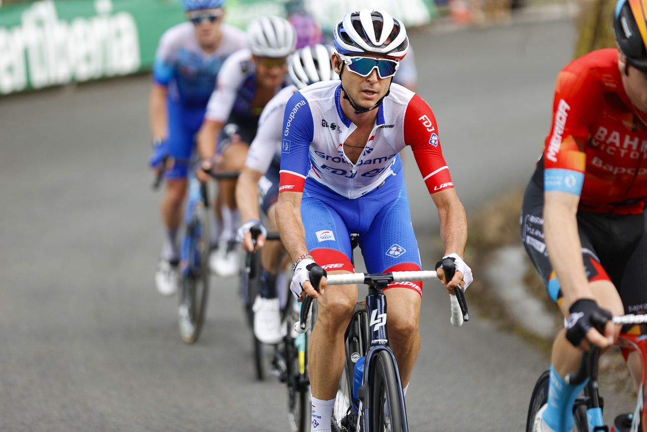 Vuelta Espana 2022 - 77th edition - 5th stage - Irun - Bilbao 187,2 km - 24/08/2022 - Rudy Molard (FRA - Groupama - FDJ) - photo Luis Angel Gomez/SprintCyclingAgency&Acirc;&copy;2022
