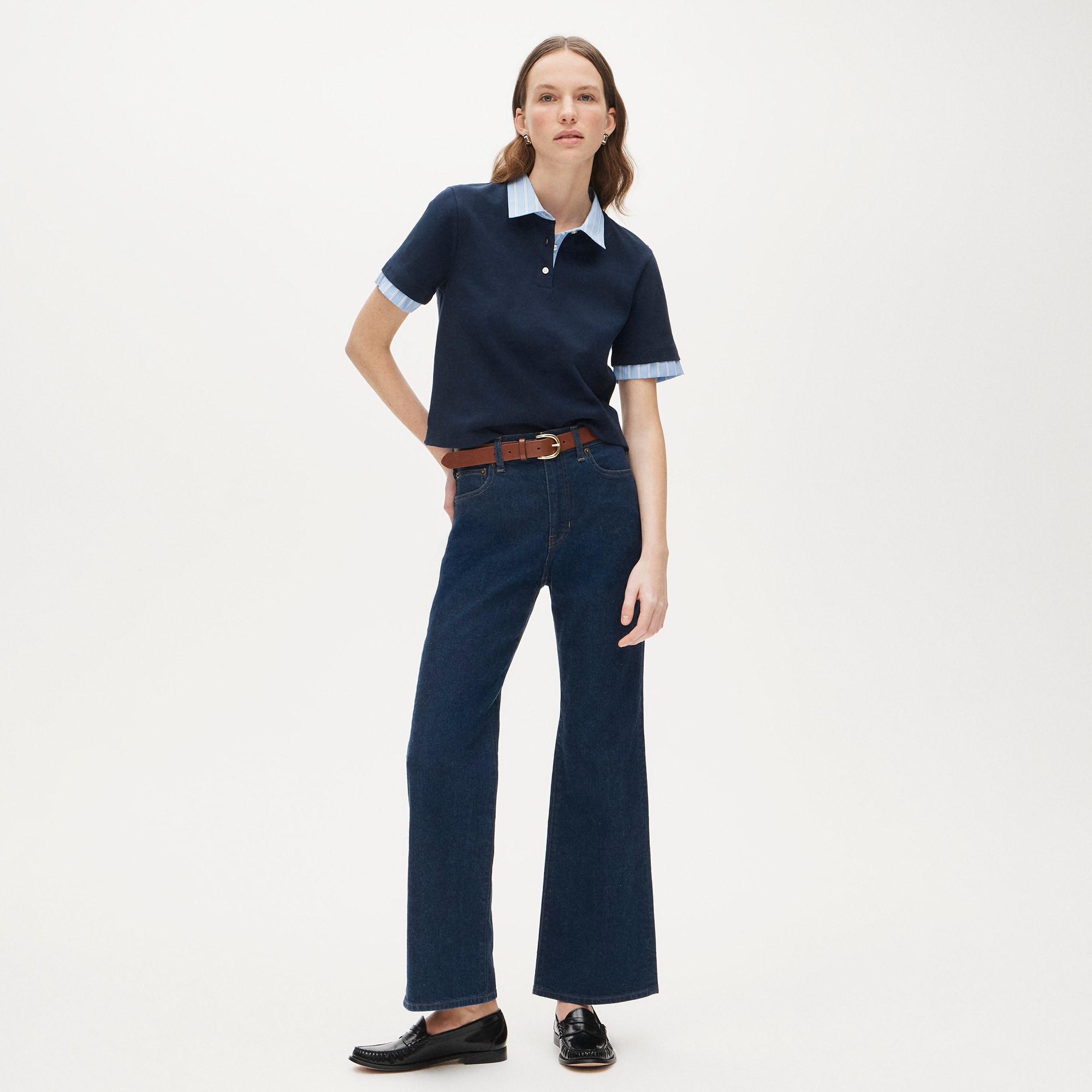 Charley Kickout Cropped Jean